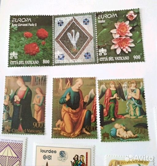 Марки Vaticane Poste\Ватикан