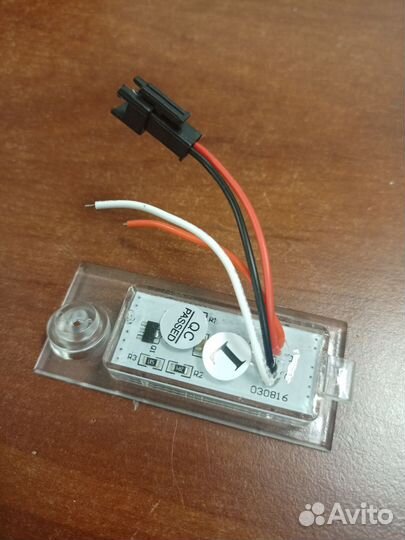 Подсветка номера Audi A6 C5 4B Седан