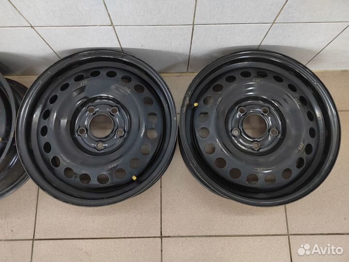 4 штампованных диска R16 оригинал Hyundai Creta