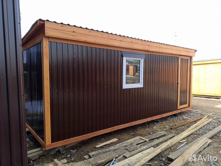 Хозблок дачный 6х2,3м