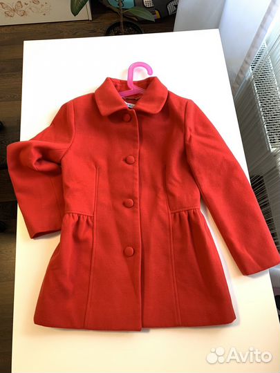 Пальто для девочки 7 лет