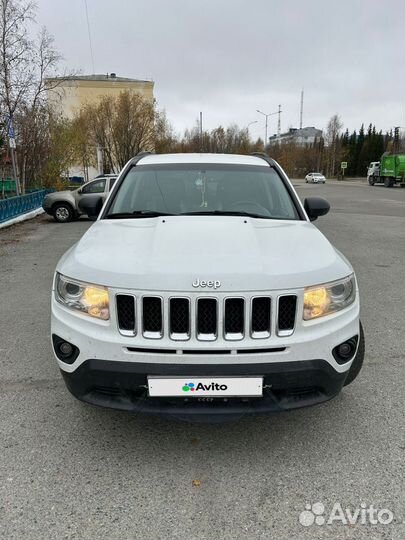 Jeep Compass 2.4 CVT, 2012, 131 000 км