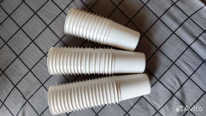 Пластиковые стаканчики плотные 200 мл