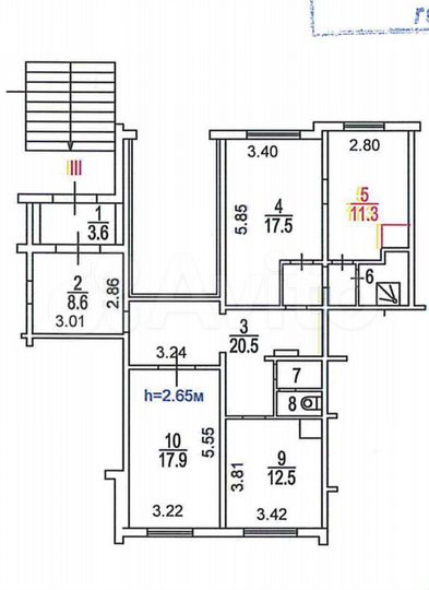 Свободного назначения, 98 м²