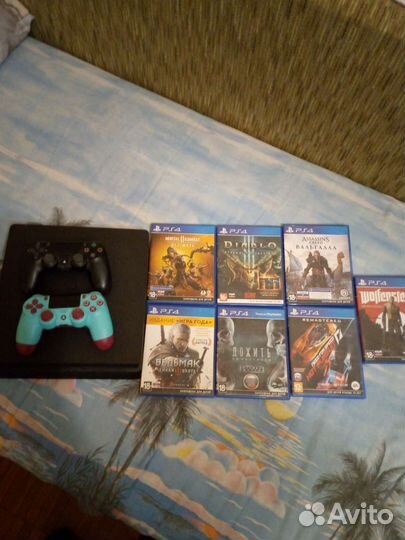 Sony playstation 4 PS4 1tb с играми