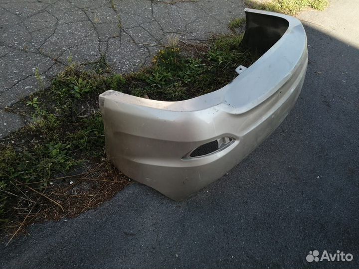 Бампер Задний Хёндай Солярис 2013г / Hyundai Solar