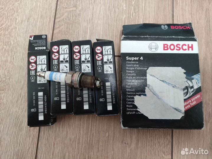 Комплект свечей зажигания Cruze, Astra J, Z18XER