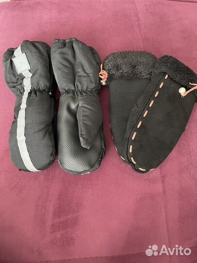 Варежки краги детские