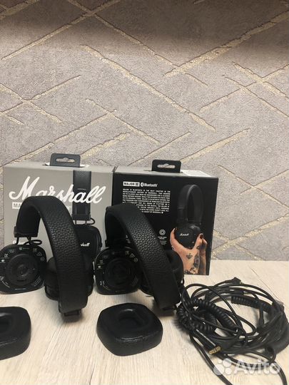 Беспроводные наушники marshall major 3
