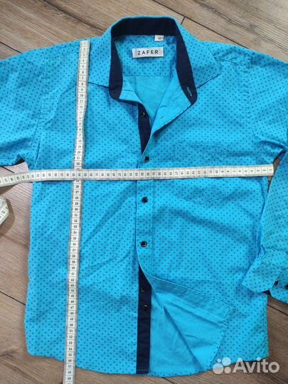 Рубашка мальчику 8-9 лет