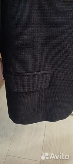 Пиджак 146 тёмно синий