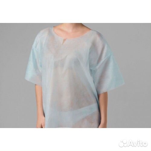 Рубашка одноразовая для процедур