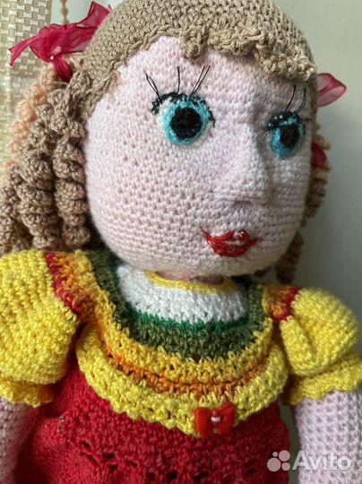 Кукла вязаная крючком