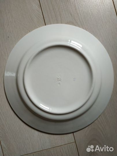 Тарелки мелкие, Конаково 1974-1991гг. D24см. 5шт