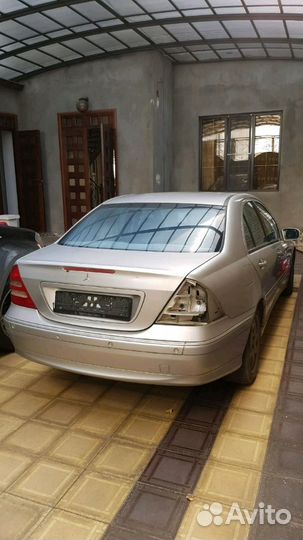 Бампер задний мерседес w203