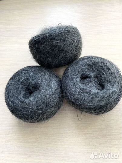 Пряжа кидмохер на шелке. Италия