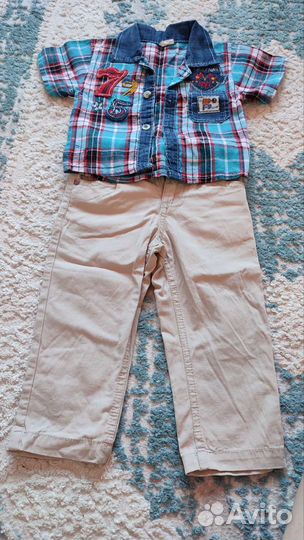 Вещи на мальчика 86 пакетом