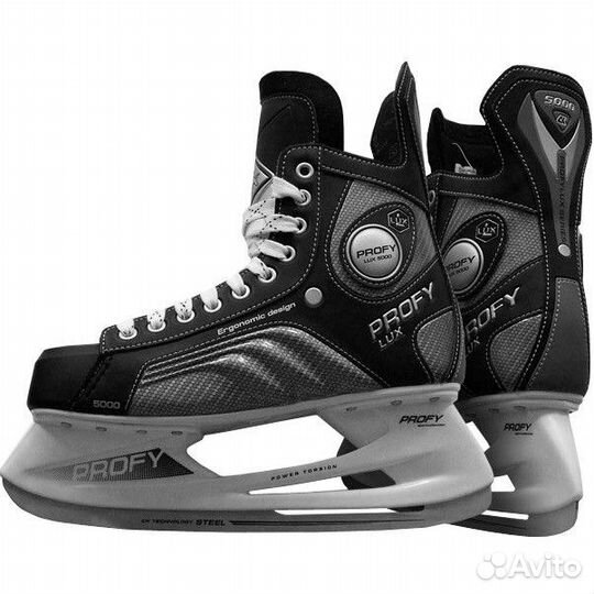 Коньки хоккейные ск profy 5000 lux