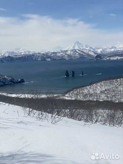 Снегоходная экскурсия на мыс Маячный