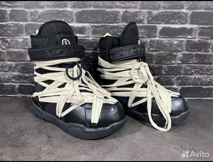Rick owens x moncler boots