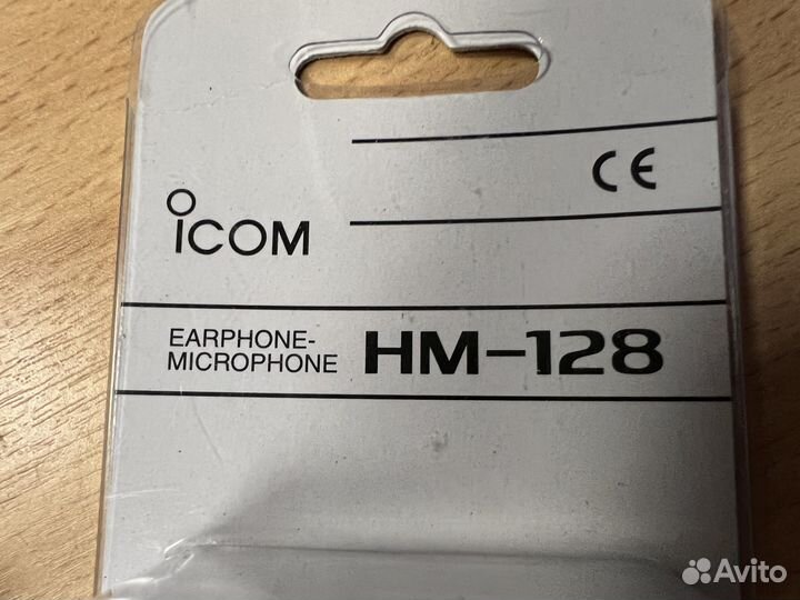 Гарнитура скрытого ношения icom HM-128 новая