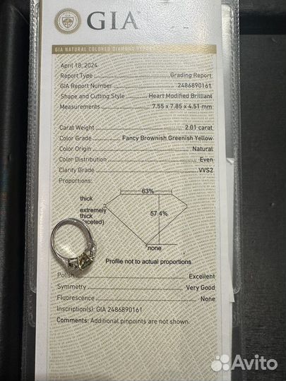 Fancy Brownish Greenish Yellow