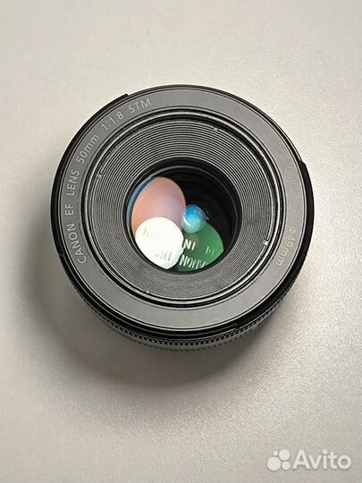 Объектив Canon EF 50mm f/1.8 STM Коробка Гарантия