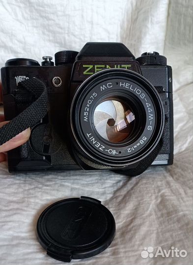 Пленочный фотоаппарат Zenit 90е+ объектив Юпитер