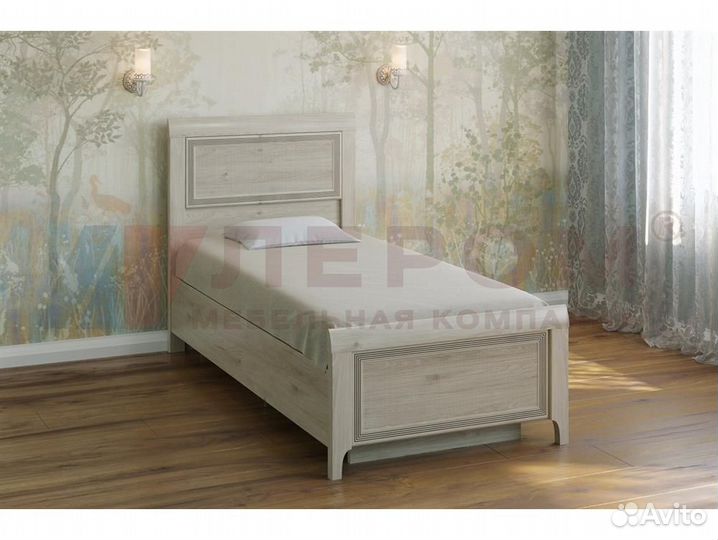 Кровать 0,9х1,9 м кр-1025 Карина Лером