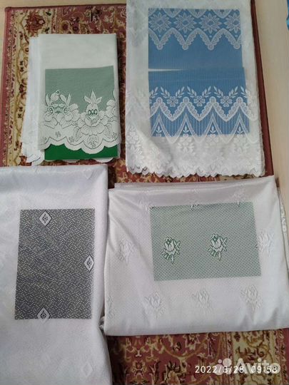 Скатерти, тюль, пододеяльники