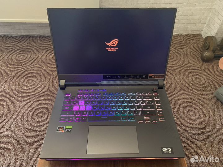 Игровой ноутбук asus rog strix g15