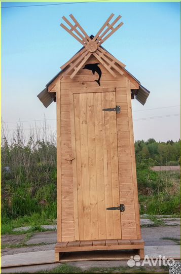 Уличный туалет с установкой SUN339