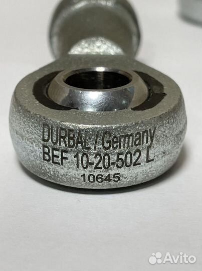 Шарнирный подшипник Durbal 10-00-502L
