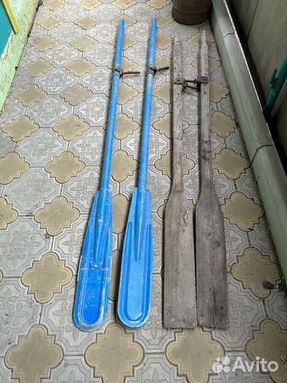 Весла алюминиевые