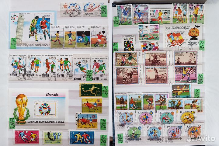 Марки. Футбол