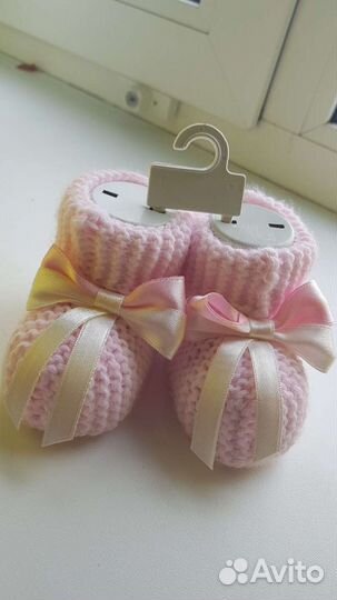 Пинетки для девочки
