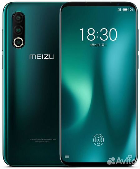 Задняя крышка для Xiaomi Mi 10 (зеленый)