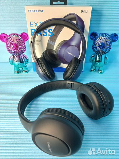 Наушники беспроводные 3D звук borofone