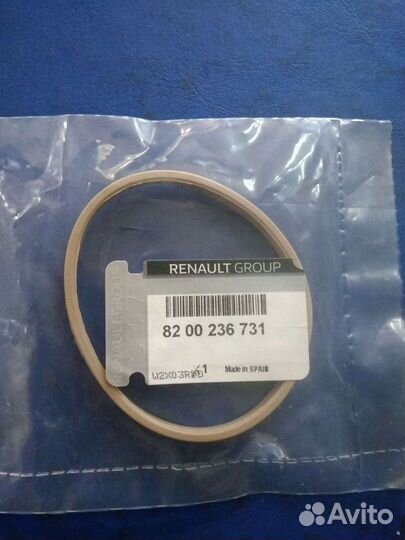 Прокладка на корпус дросселя уплотнительное кольцо