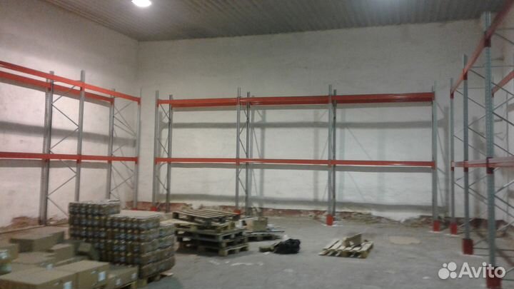 Стеллажи складские для фронтального хранения палет