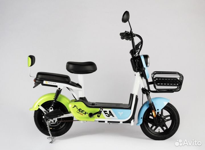 Электроскутер T-REX Power Super (orange/blue)