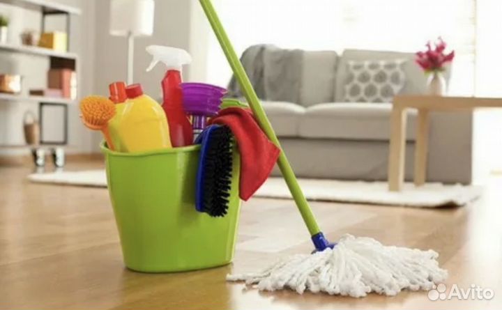 Уборка дома после ремонта