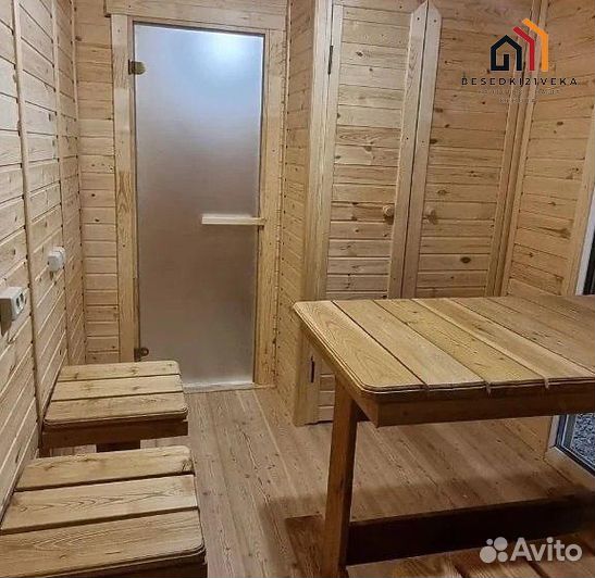 Баня под ключ 5 x 2,3 м