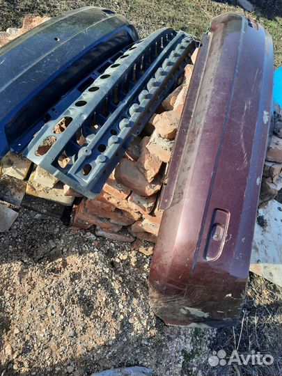 Задний бампер priora седан