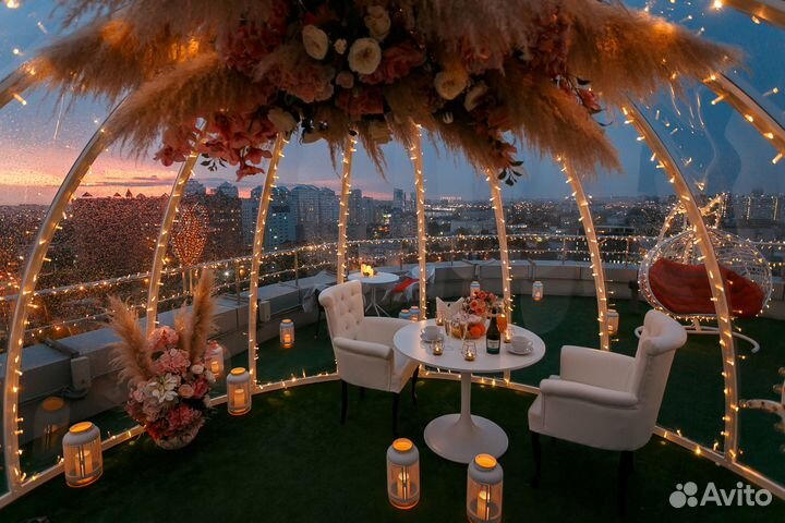 Сюрприз любимому человеку - свидание на крыше