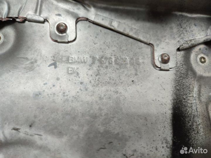 Тепловой экран глушителя Bmw 7 F01 4.4 N63 2011