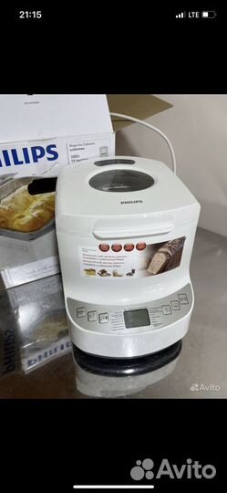 Хлебопечка philips