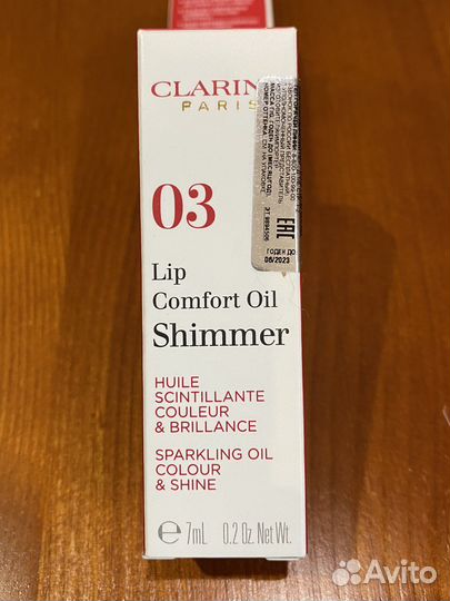 Мерцающее масло для губ Clarins