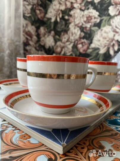 Чашка с блюдцем СССР раритет винтаж