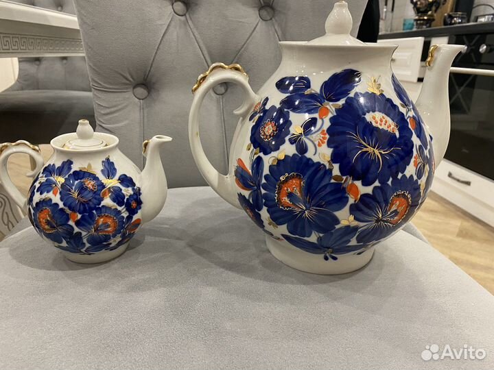 Набор чайников СССР Полонского зхк